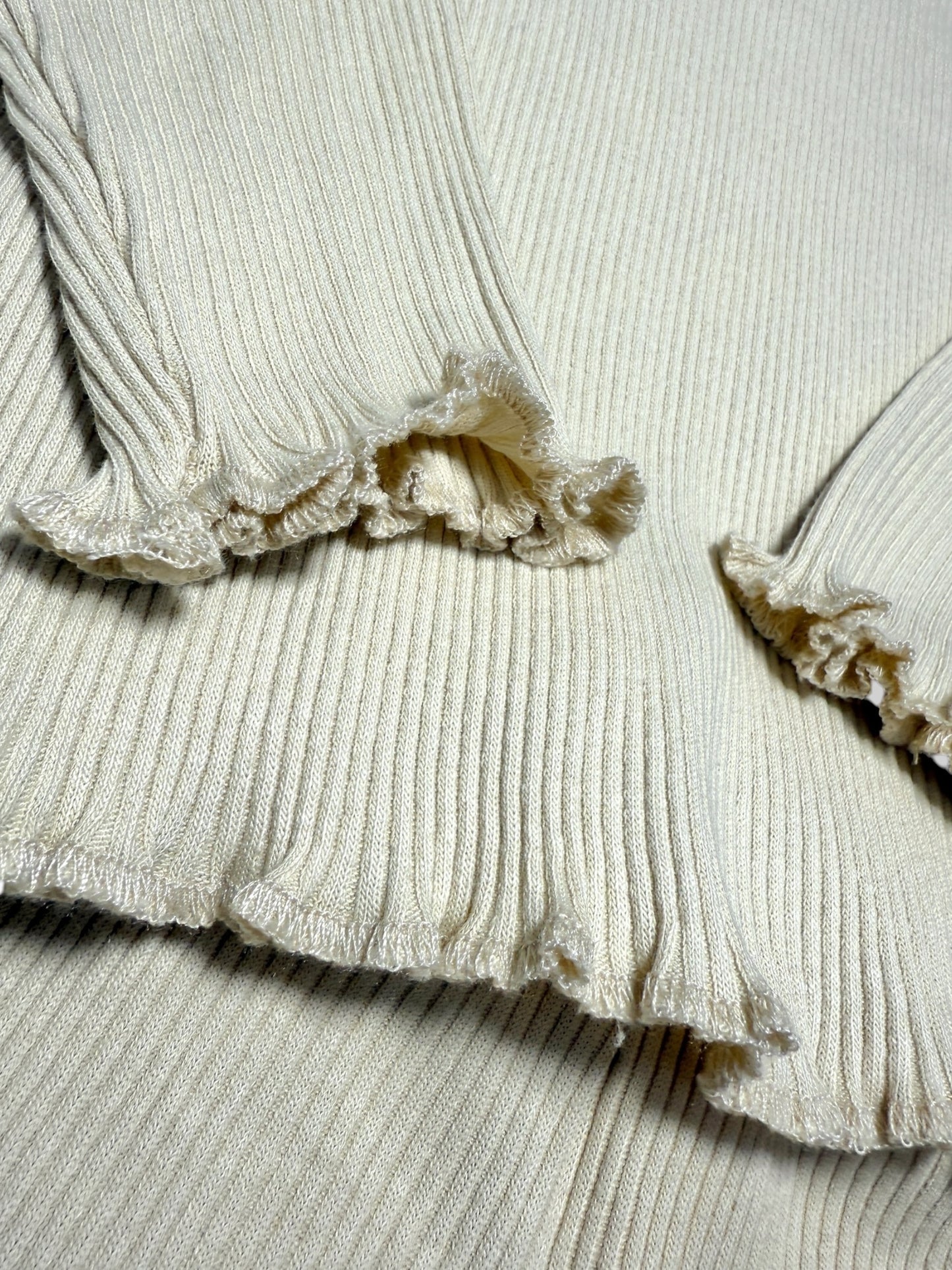 BEŻOWA BLUZKA I SPODNIE