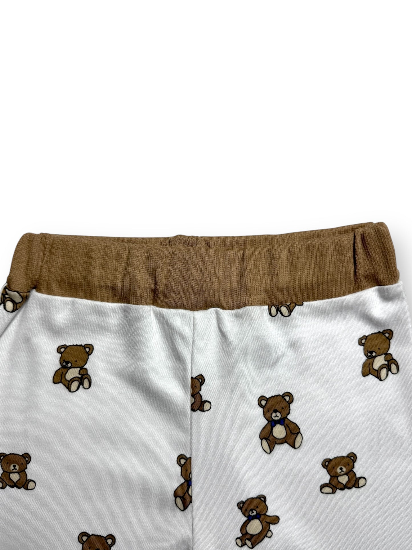 BIAŁE SPODNIE W MISIE