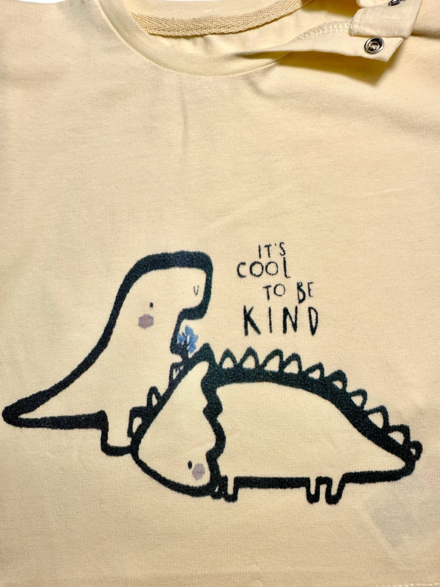 KOSZULKA Z DŁUGIM RĘKAWEM Z DINOZAUREM I NIEBIESKIE SPODNIE