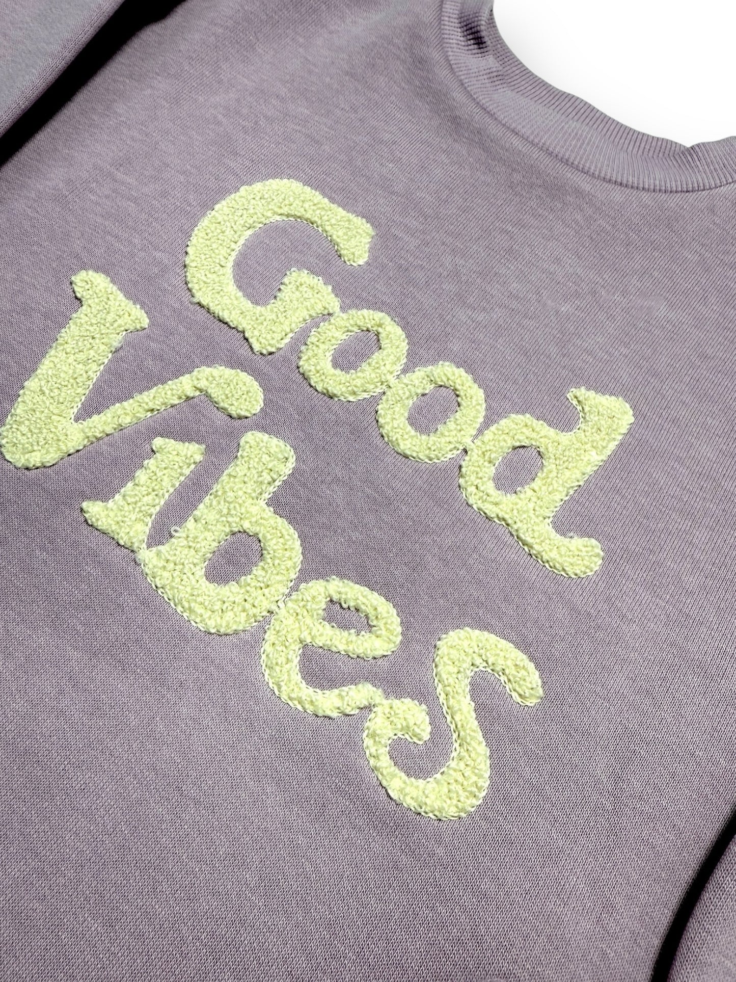 FIOLETOWY DRES GOOD VIBES