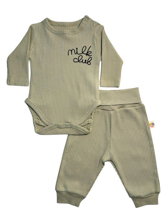 PISTACJOWY ZESTAW MILK CLUB